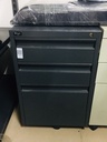 KC00398 - MOBILE PEDESTAL 3-DRAWER STEEL  (ERGO) 40CM (L) x 57CM (W) x 65CM (H)