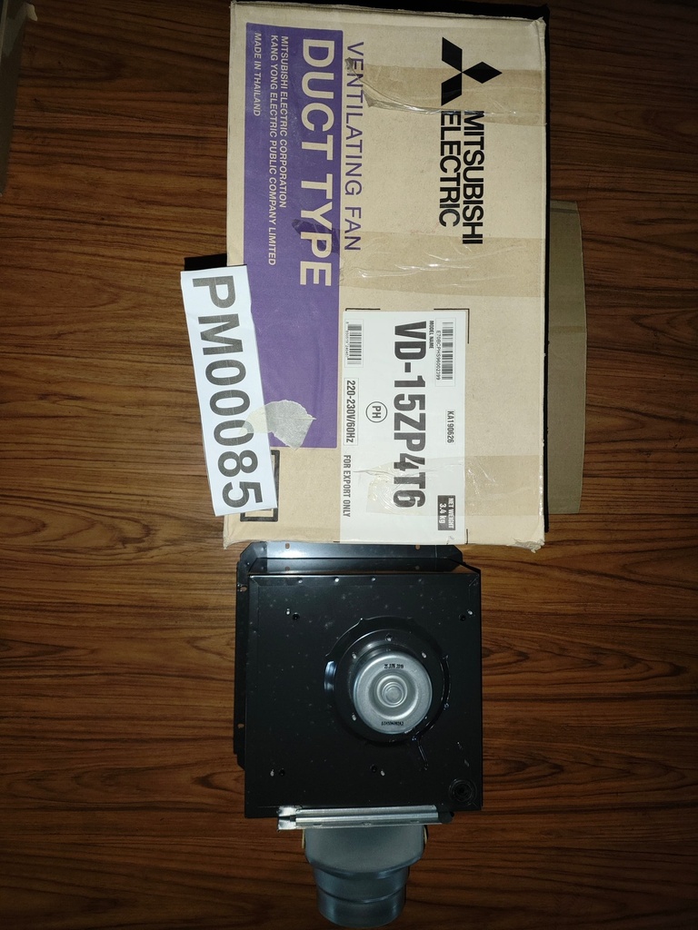 MITSUBISHI VENTILATING FAN (Duct Type) - VD-15ZP4T6