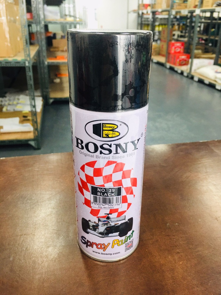 KG103 - Acrylic Spray Paint Black