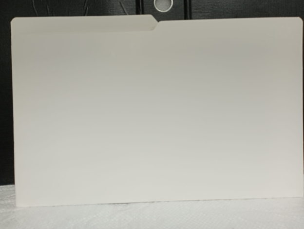 AC067 - WHITE LONG FOLDER