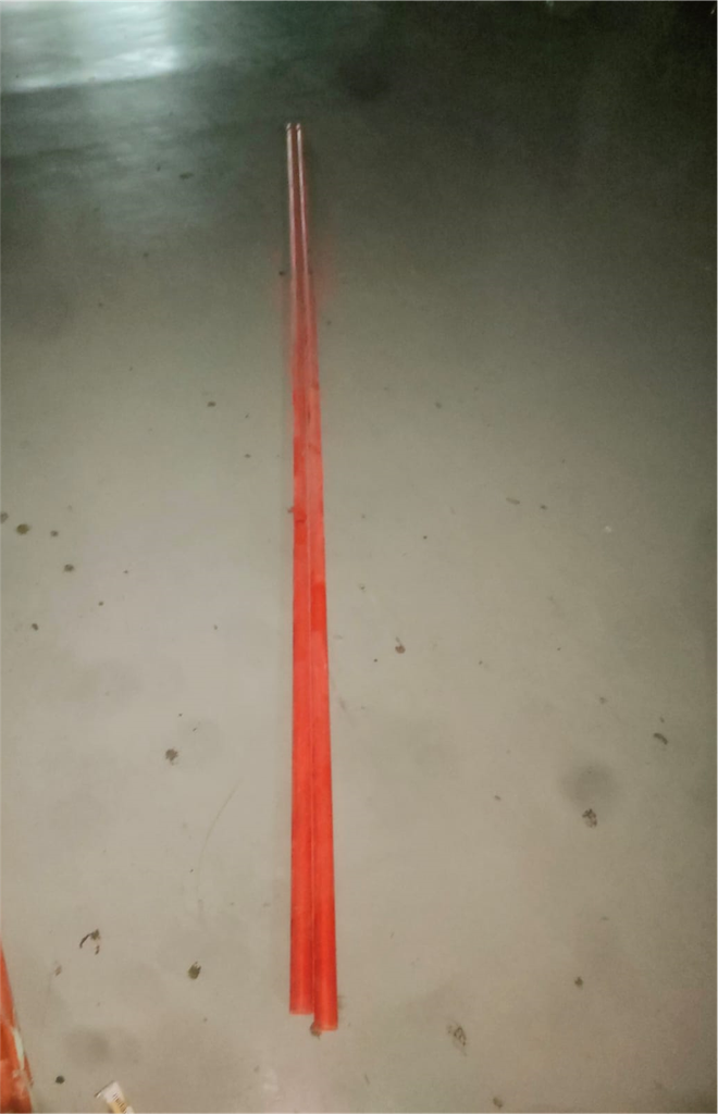 KC00072 - PVC PIPE ORANGE 1 INCH