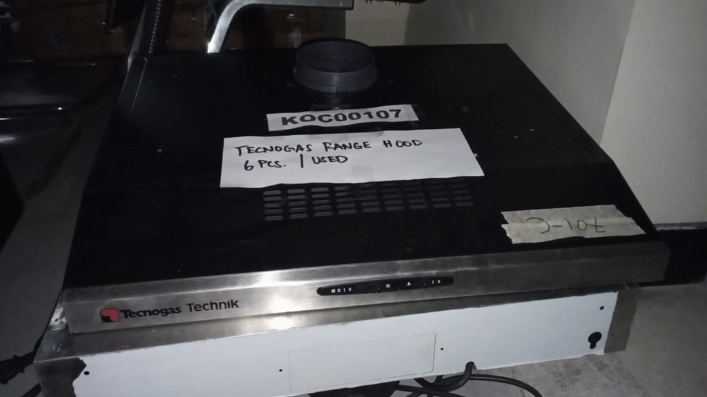 KC00107 - RANGE HOOD- TECNOGAS