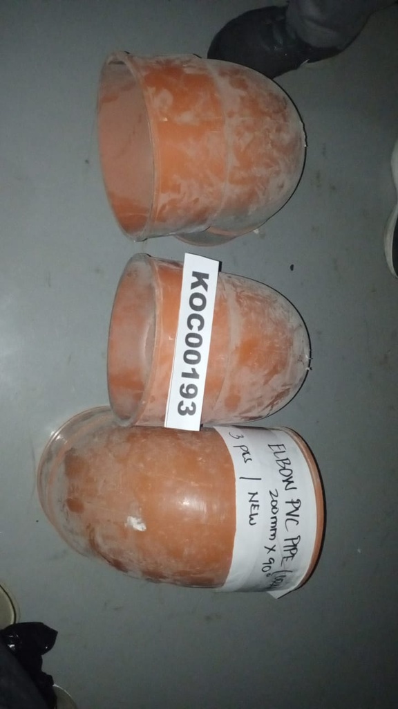KC00193 - ELBOW PVC (ORANGE)