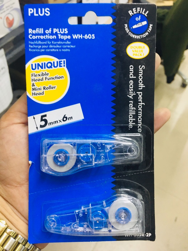 KC00311 - PLUS CORRECTION TAPE REFILL