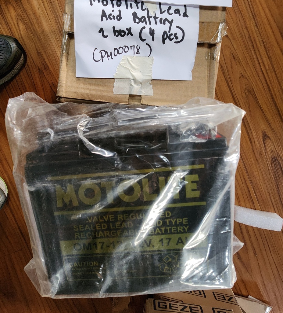 PM00078 - MOTOLITE LEAD ACID BATTERY