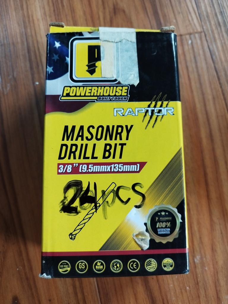 PM00092 - POWERHOUSE MANSORY DRILL BIT (3/8")