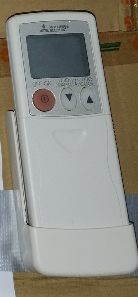 PM00024 - MITSUBISHI REMOTE CONTROL WITH HOLDER
