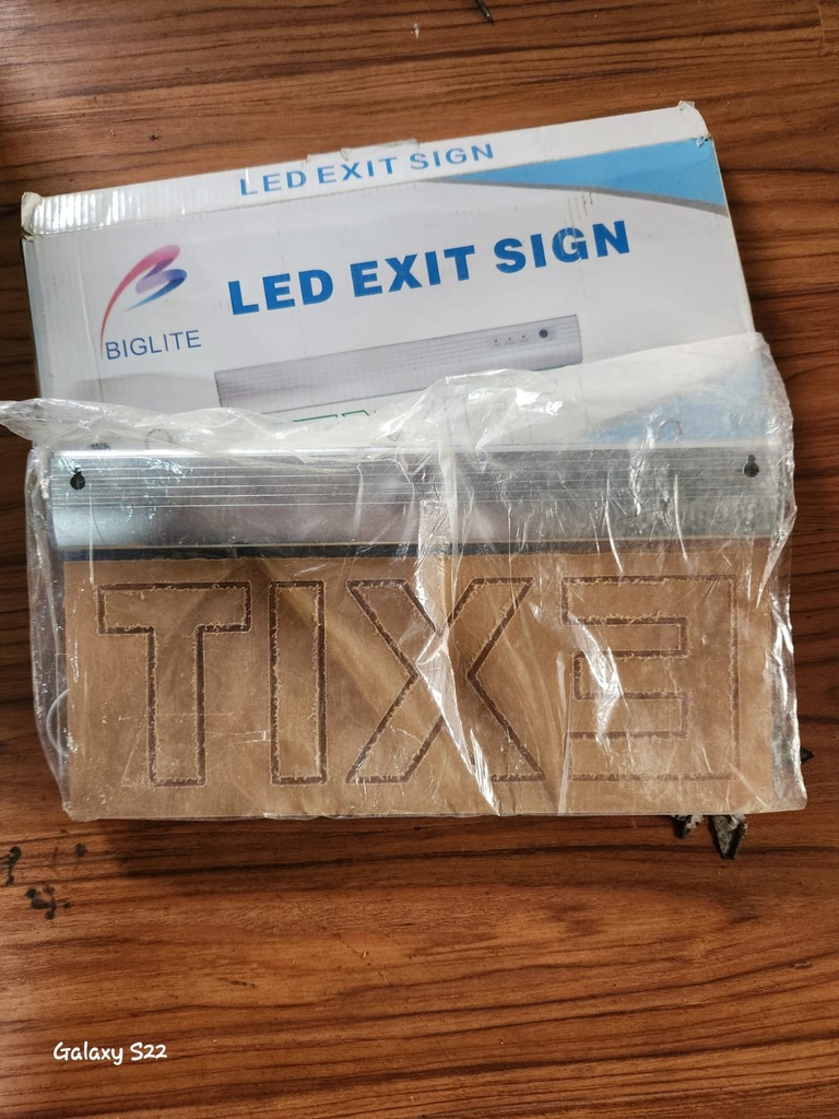 PM00376 - BIGLITE LED EXIT SIGN