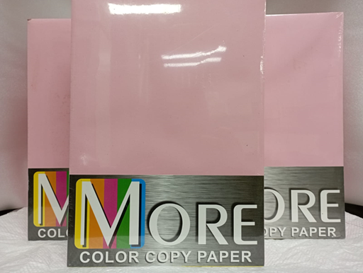[AC052] AC052 - MORE COLOR COPY PAPER A4 (210MX297M) 500 SHEETS
PINK