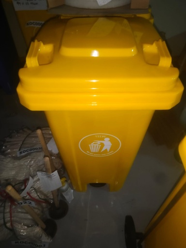 [KC00033] KC00033 - TRASH BIN SIDE WHEEL W/ FOOT PEDAL