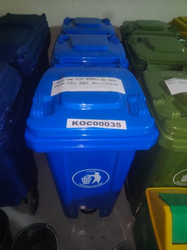 [KC00035] KC00035 - TRASH BIN SIDE WHEEL W/ FOOT PEDAL