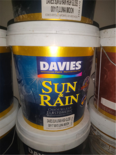 [KC00097] KC00097 - DAVIES SUN & RAIN HIGH GLOSS ODOURLESS, LUNA MOON