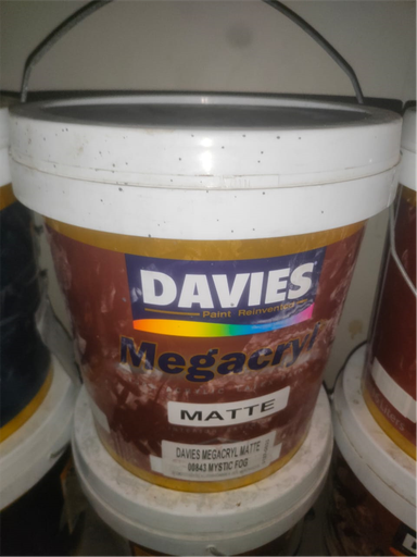[KC00098] KC00098 - DAVIES MEGACRYL MATTE 100% ACRYLIC LATEX PAINT, MYSTIC FOG