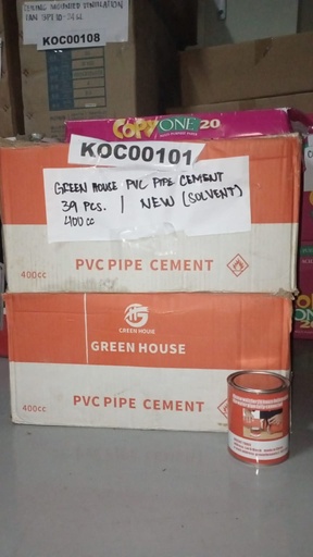 [KC00101] KC00101 - GREEN HOUSE PVC SOLVENT