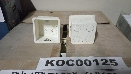 [KC00125] KC00125 - PVC UTILITY BOX 86HS50