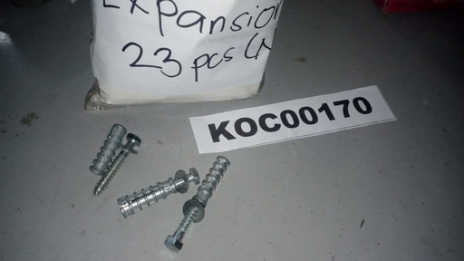 [KC00170] KC00170 - LAGSCREW WITH EXPANSION SHIELD