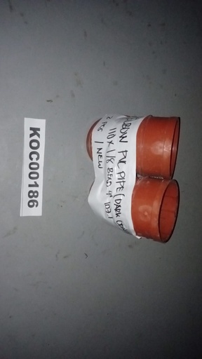 [KC00186] KC00186 - ELBOW PVC PIPE (DARK ORANGE)