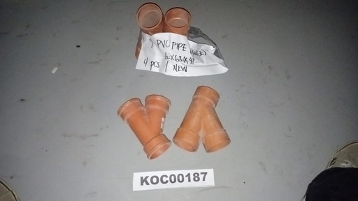 [KC00187] KC00187 - Y-PVC PIPE (ORANGE)