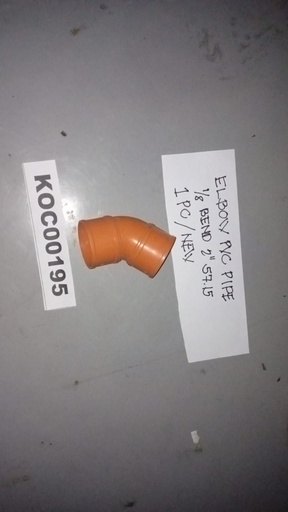 [KC00195] KC00195 - ELBOW PVC (ORANGE)