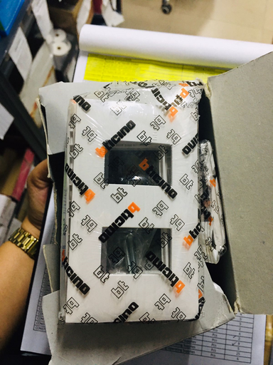 [KC00207] KC00207 - AE2202TBPHN 1x1 MODULE COVER PLATE - BTICINO