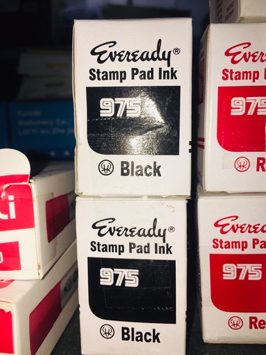 [KC00290] KC00290 - EVEREADY STAMP PAD INK - BLACK