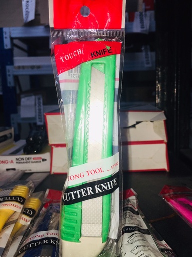 [KC00368] KC00368 - CUTTER KNIFE - GREEN