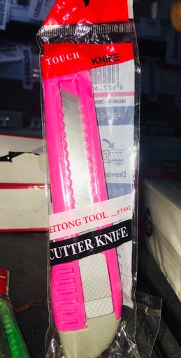 [KC00369] KC00369 - CUTTER KNIFE - PINK
