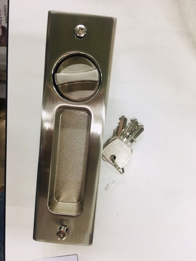 [KC00407] KC00407 - CORONA LOCKSET SLIDING DOOR WITH HANDLE