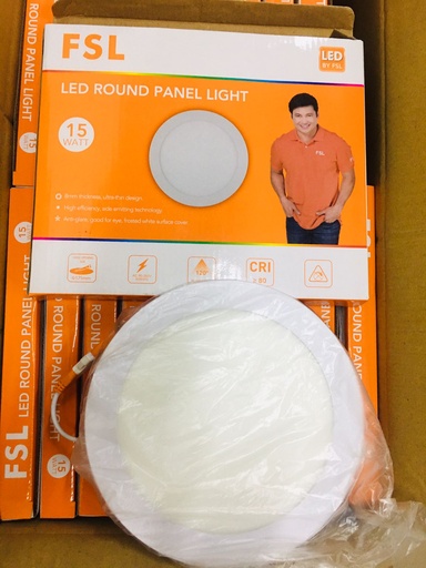 [KC00435] KC00435 - FSL - LED ROUND PANEL LIGHT 15W (NATURAL WHITE COLOR)