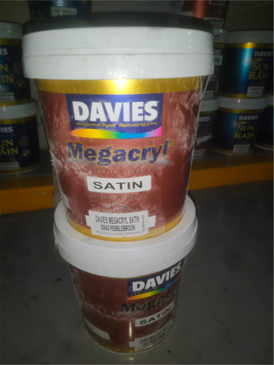 [KC00452] KC00452 - DAVIES MEGACRYL SATIN, PEBBLEBROOK (100% ACRYLIC LATEX PAINT)