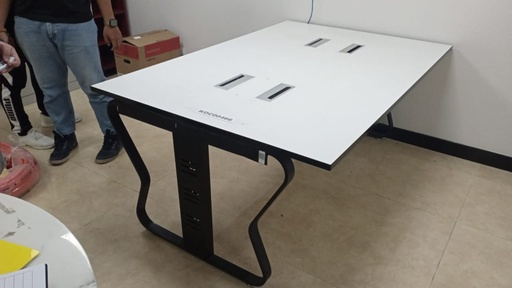 [KC00466] KC00466 - 4 SEATER OFFICE TABLE