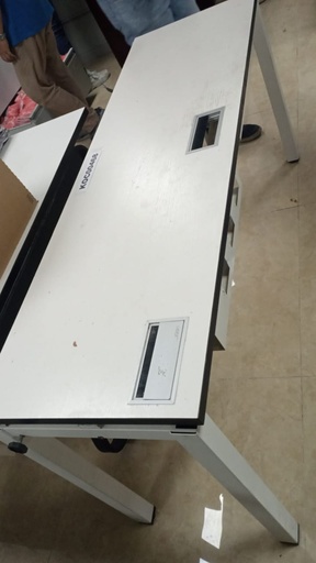 [KC00468] KC00468 - OFFICE TABLE 2 SEATER