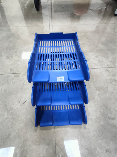 [KC00519] KC00519 - FOLDABLE PLASTIC TRAY DESK ORGANIZER