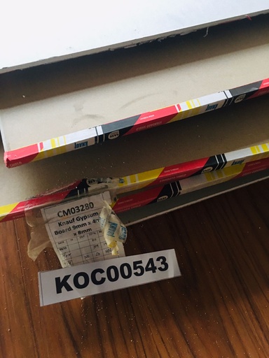 [KC00543] KC00543 - KANUF GYPSUM BOARD