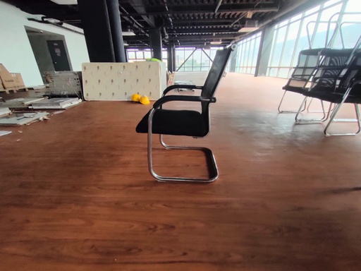 [KC00562] KC00562 - VISITOR CHAIR, BLACK COLOR